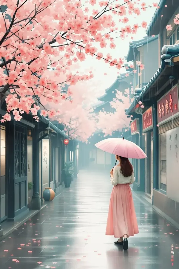 杏花春雨